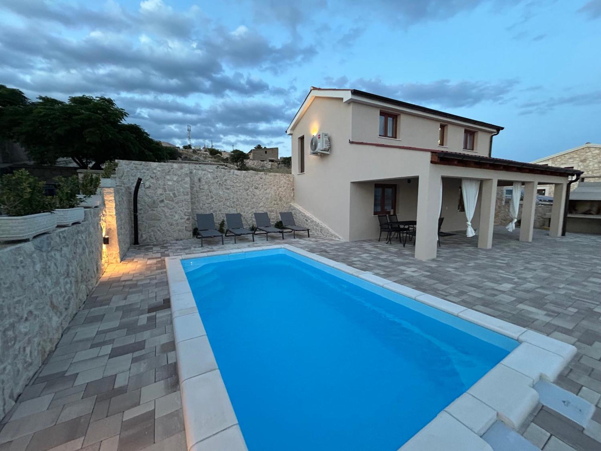 Villa Kamia With Private Heated Pool And Electric Vehicle Adapter Zubovići Екстериор снимка
