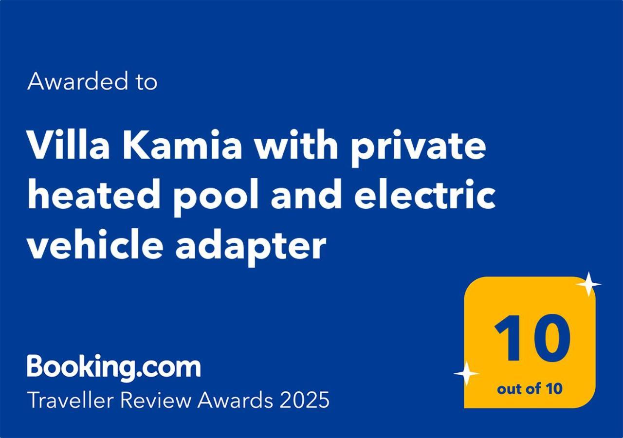 Villa Kamia With Private Heated Pool And Electric Vehicle Adapter Zubovići Екстериор снимка